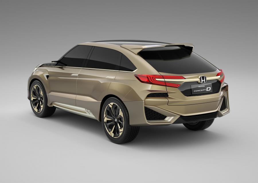  Honda D Concept 2015 года  (фото 2 из 3)